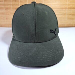 Puma Stretch Fit Baseball Cap Hat Men Large - X large Green